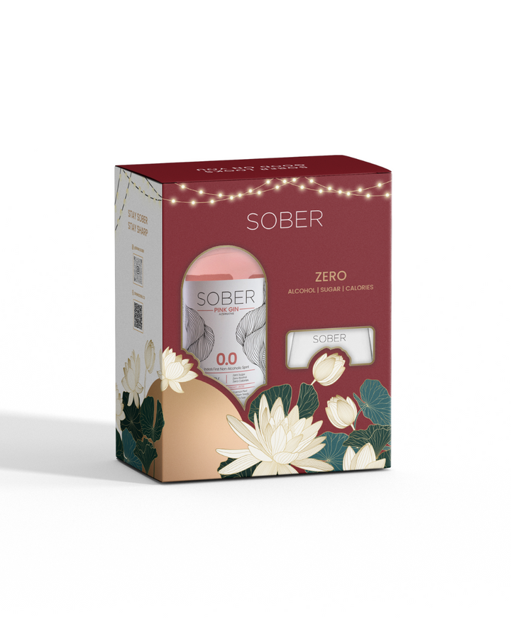 Sober Pink Gin Gift Box