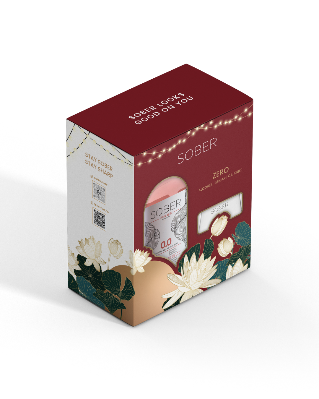 Sober Pink Gin Gift Box