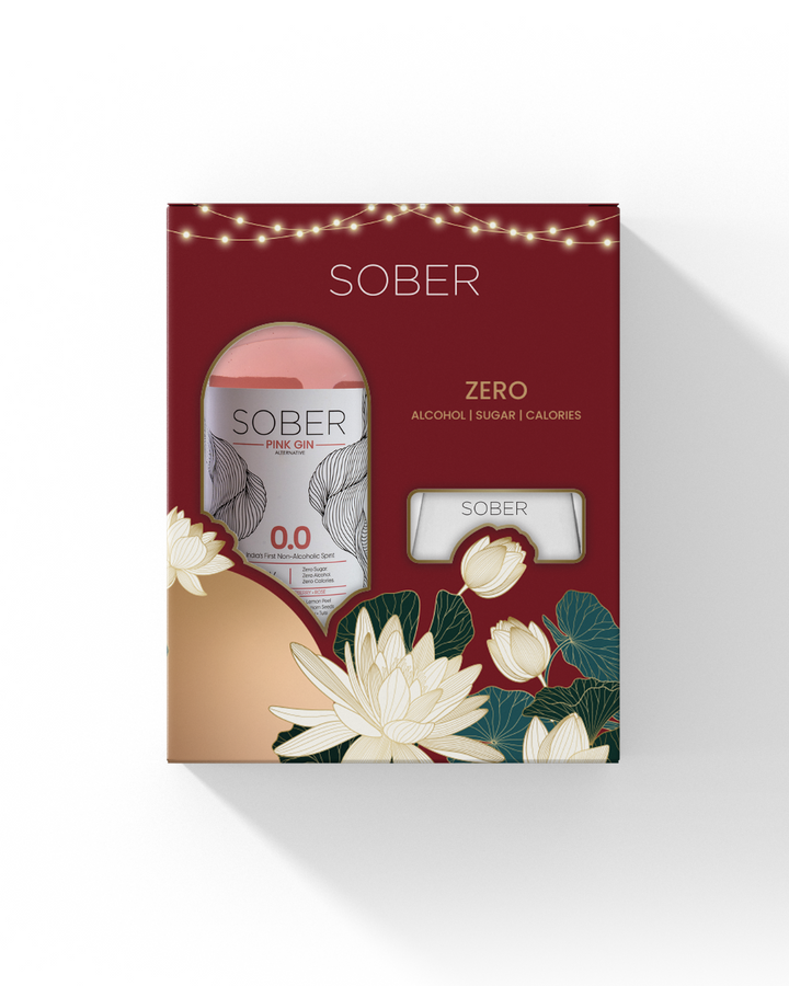 Sober Pink Gin Gift Box