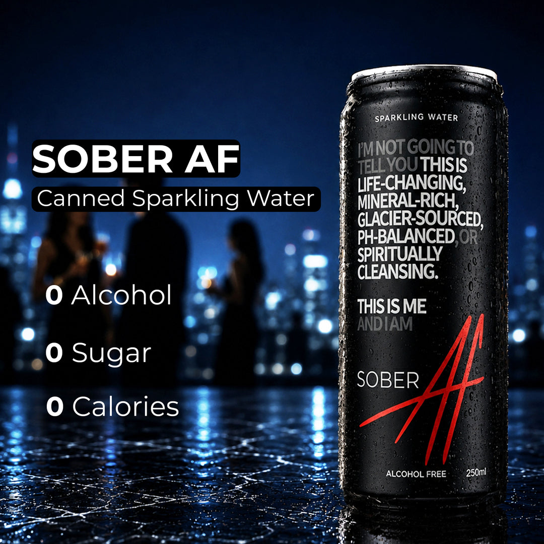 SOBER AF - SPARKLING PACK OF 24