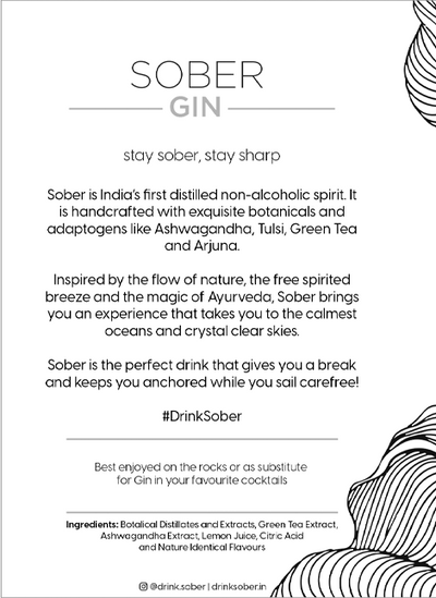 Sober Non-Alcoholic Gin