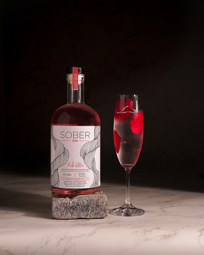 Sober Non-Alcoholic Gin: Pink Edition